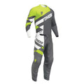 Youth Sector Checker Motocross Jersey Pant Combo Charcoal/Acid S310106