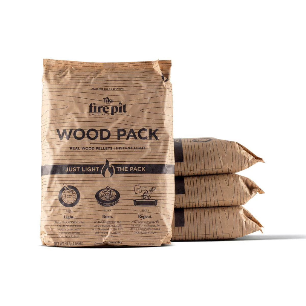 Fire Pit Wood Packs, Pack of 4 B410
