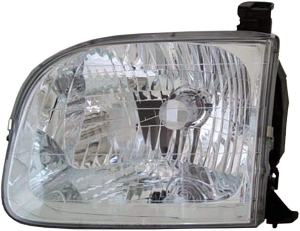 Toyota Tundra Headlight Assembly 2000 01 02 03 2004 Driver Side Double Cab Pack of 2 F24252