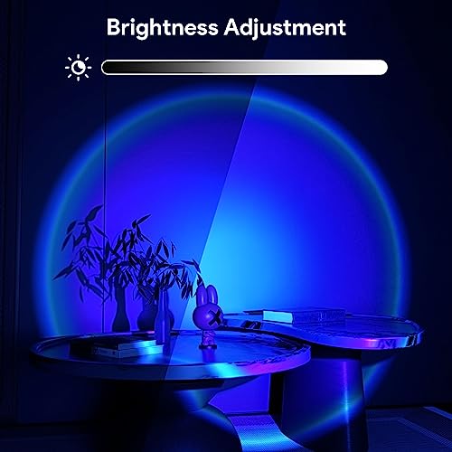 Multicolor LED Projection Sunset Lamp with Remote L309