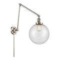 Polished Nickel Swing Arm Lamp F55552