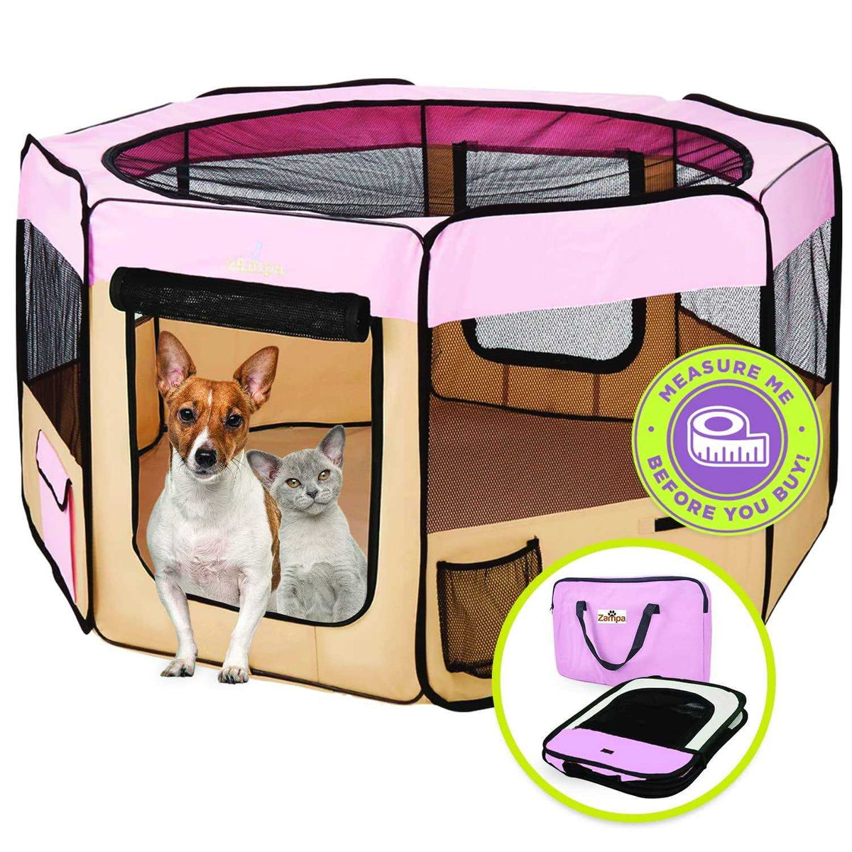 Portable Foldable Pet Playpen P595149