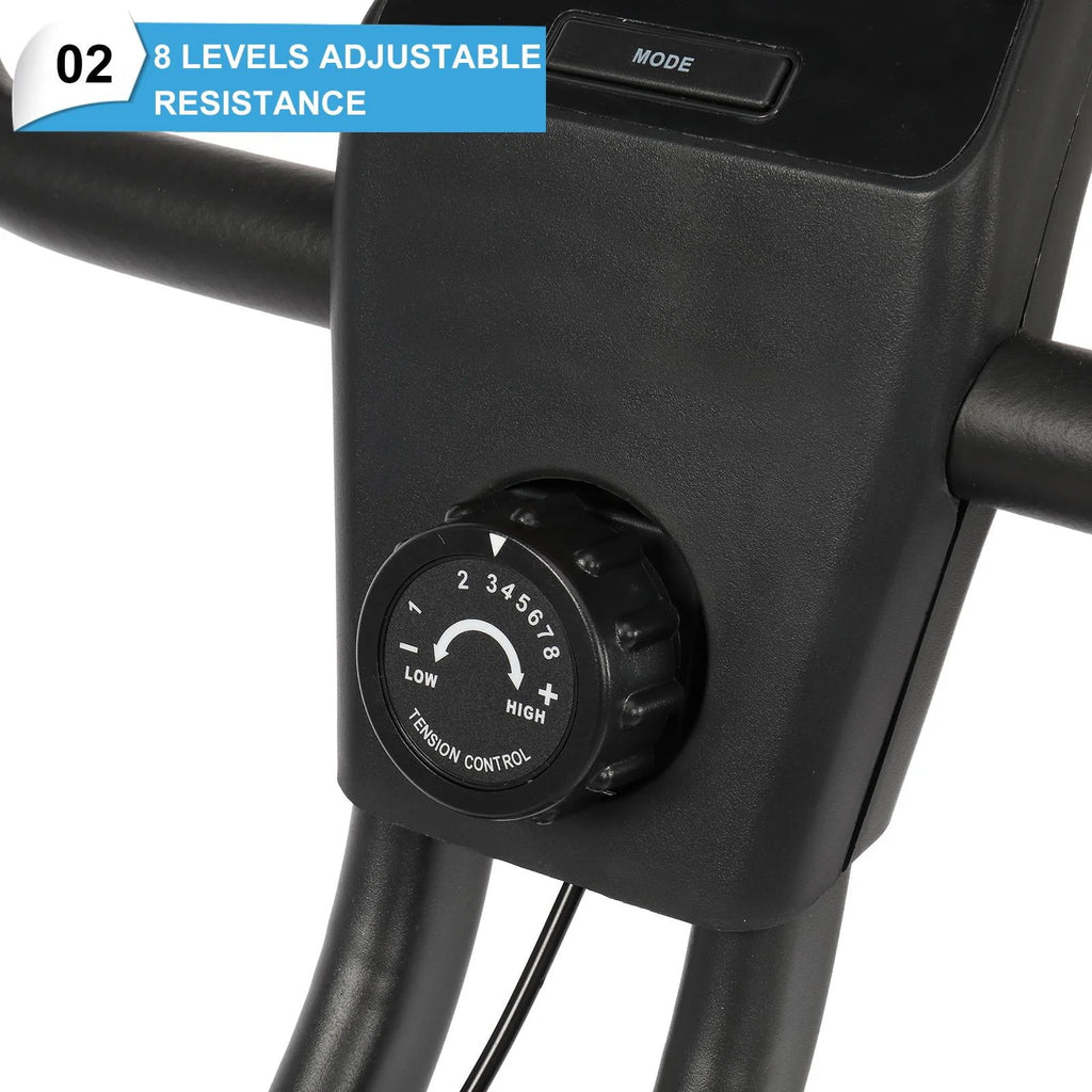 Adjustable Folding Stationary Exercise Bike P493351