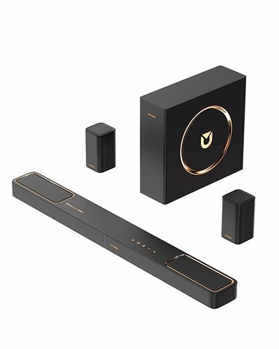 5.1.2ch Sound Bar with Dolby Atmos, 2 Surround Speakers, Subwoofer, BT 5.4, HDMI eARC T131765