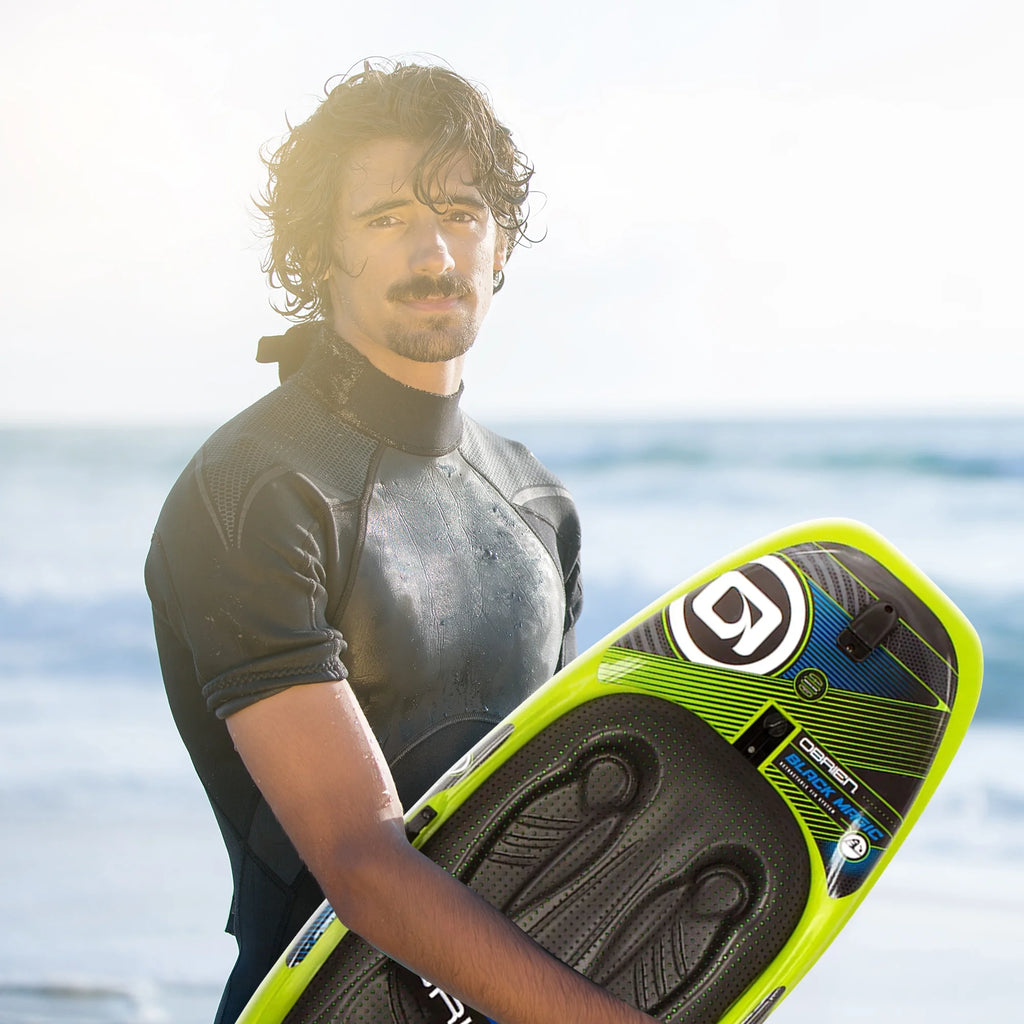 Black Magic Kneeboard with Retractable Fins and Hook G582