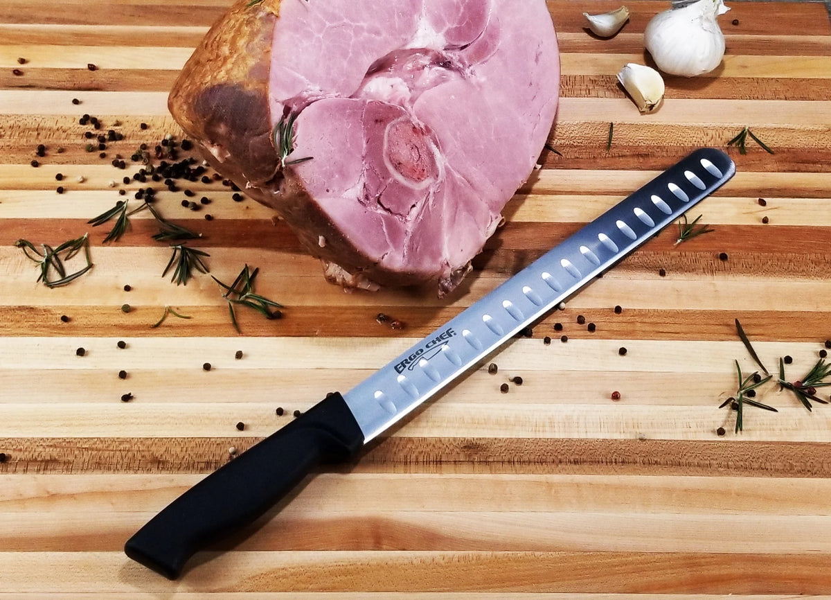 12 inch High Carbon Steel Slicing Kitchen Knife H37863