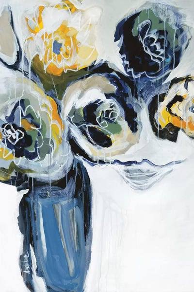 Framed Canvas Art Floral H486