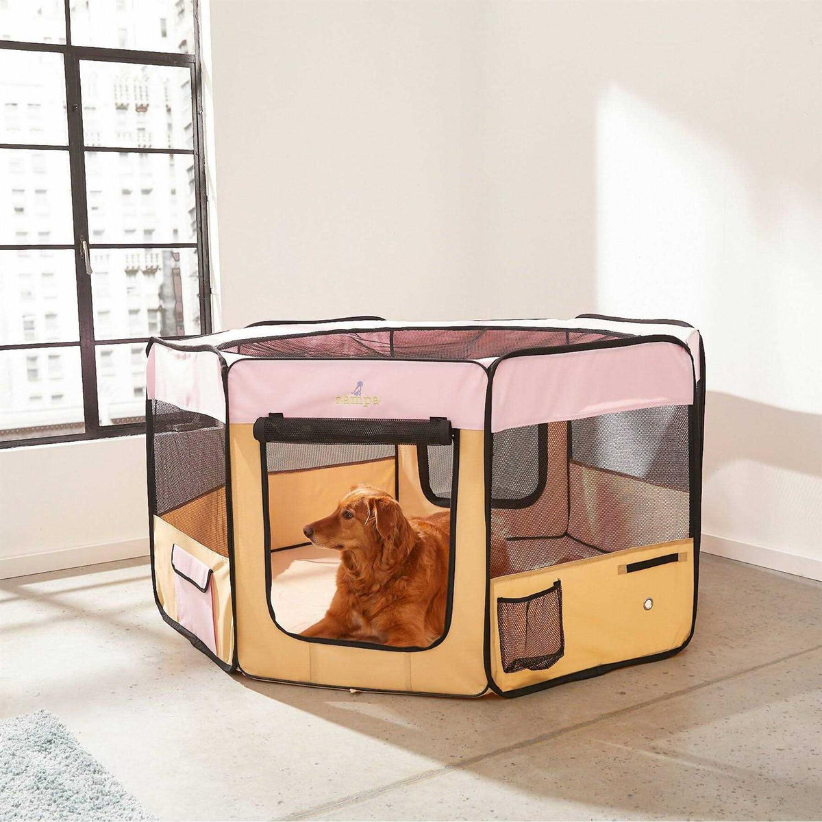 Portable Foldable Pet Playpen P595149