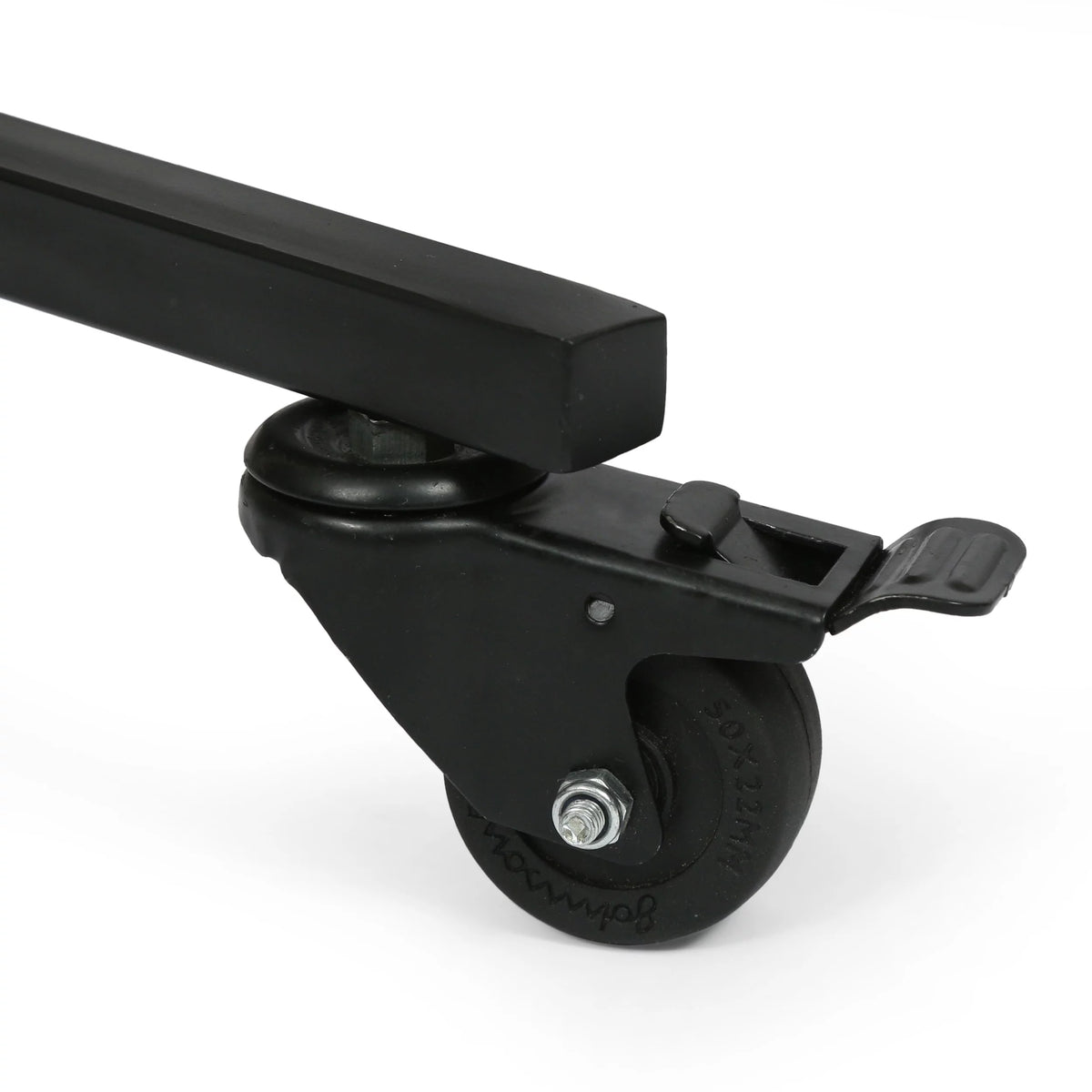 C-Shape Iron End Table with Tabletop C892