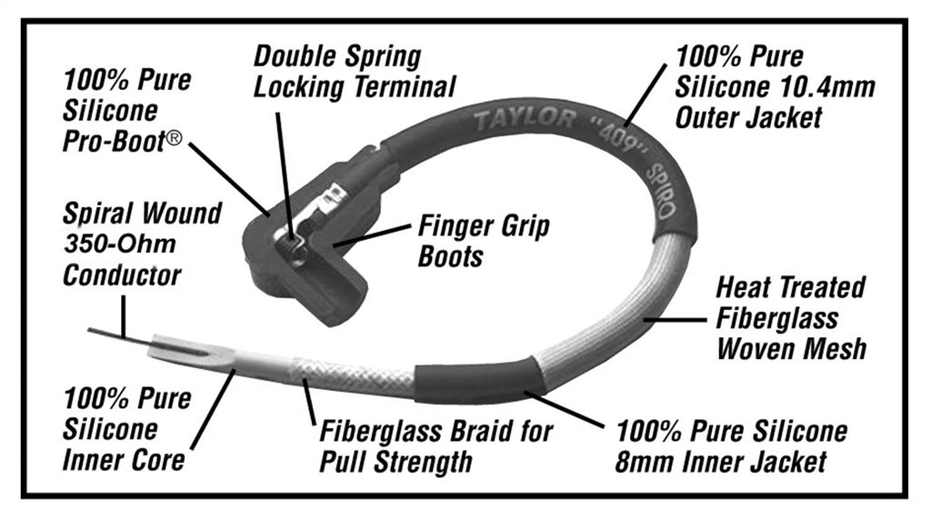 409 Pro Race Ignition Wire Set X287