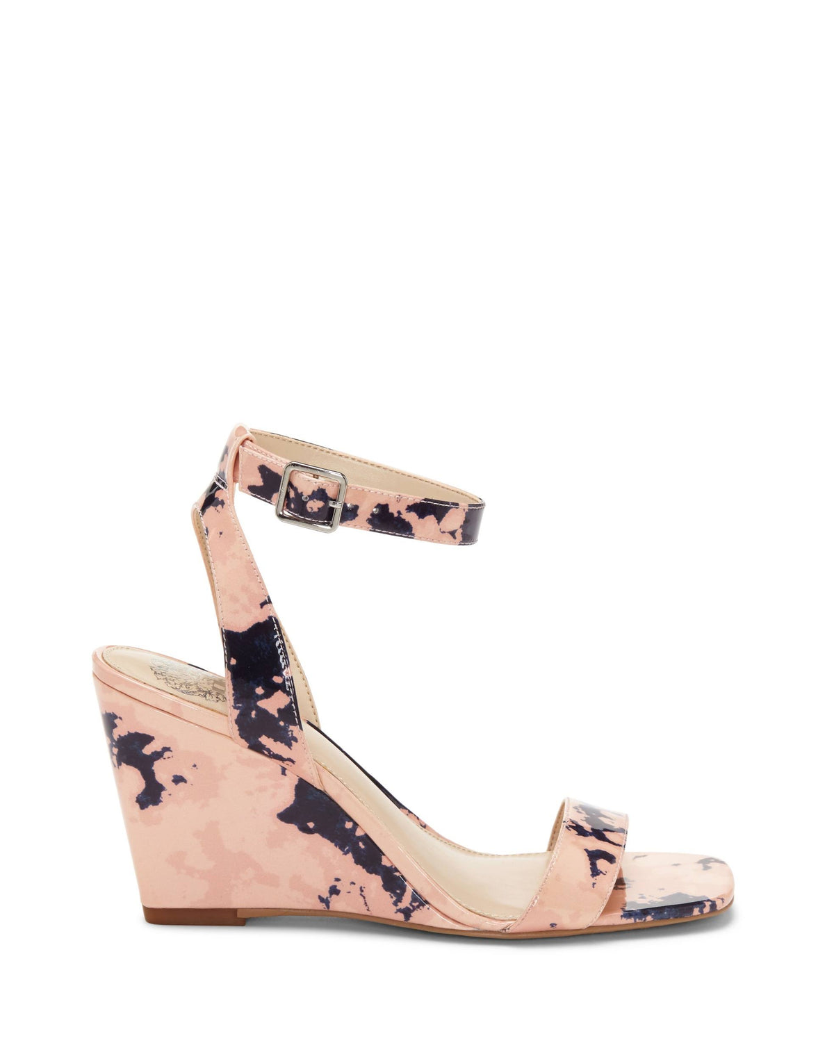 Leather Square-Toe Wedges S899141
