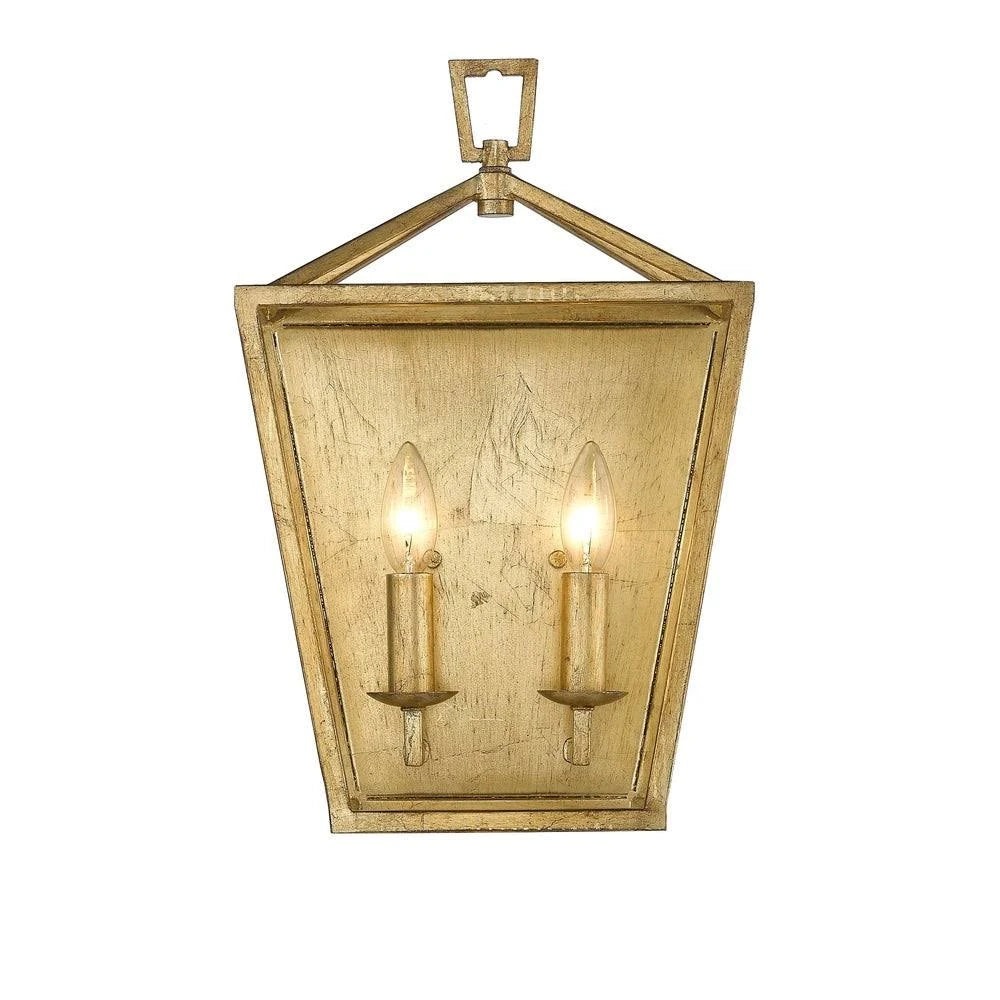 Antique Gold Wall Sconce Light Fixture K24316