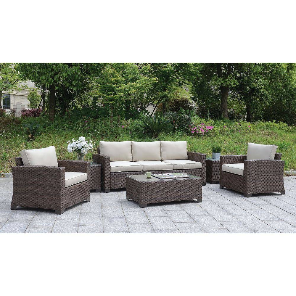 Brown Patio Coffee Table Y8170