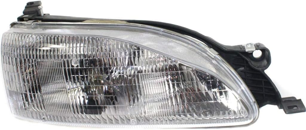 Toyota Camry 1995-1996 Headlight Assembly Passenger Side Q909