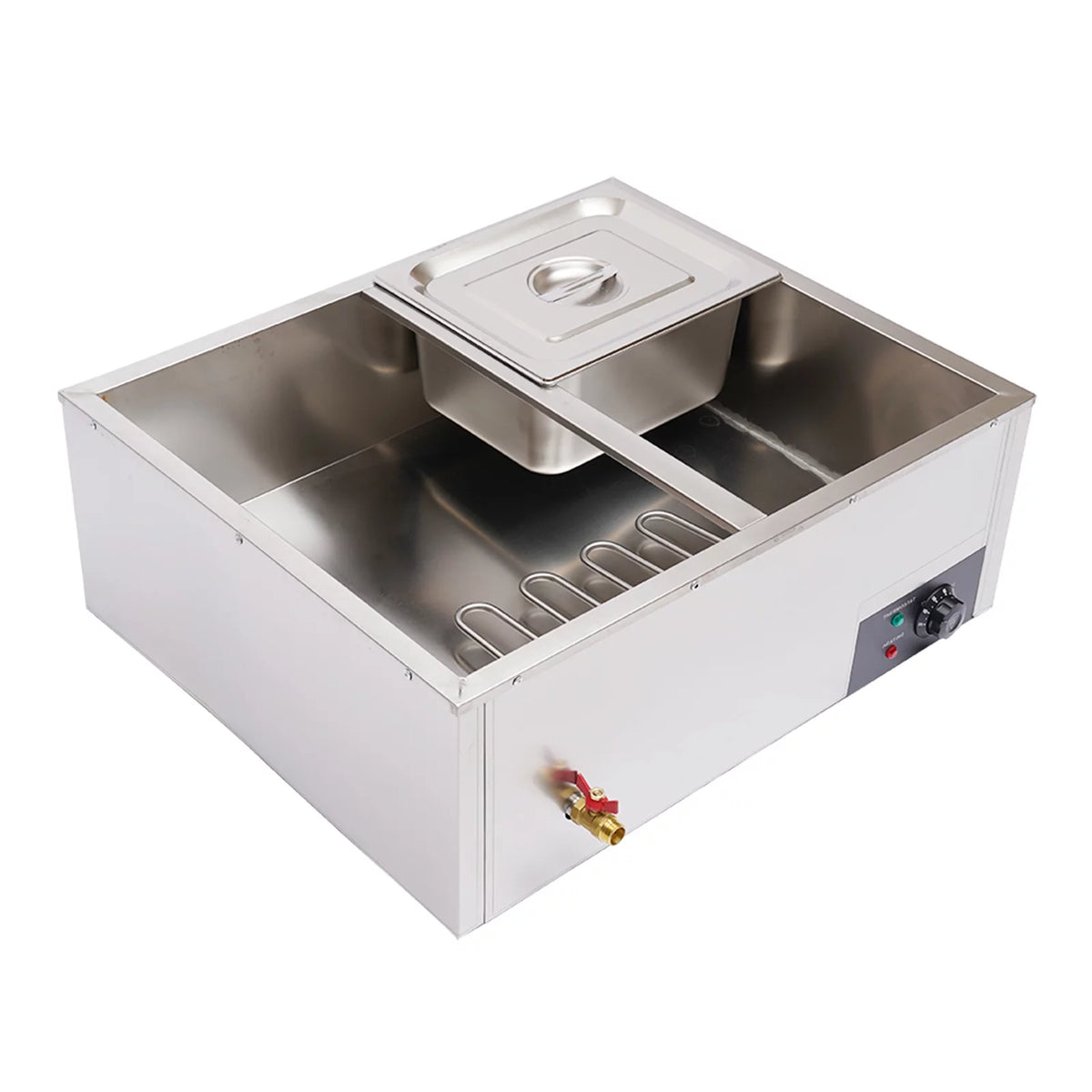 850W 4-Pan Commercial Food Warmer I91646