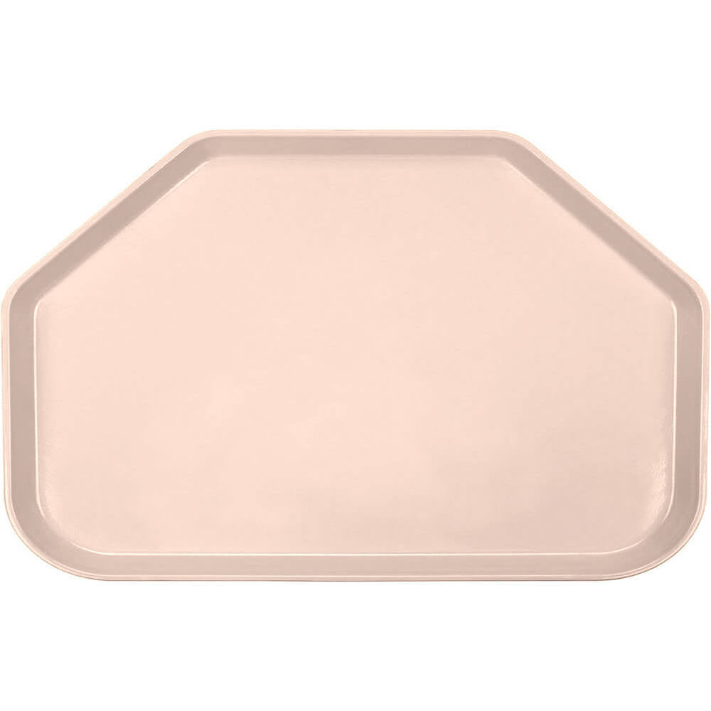 14x22 x 22x22 Trapezoid Light Peach Trays - Case of 12 I7590