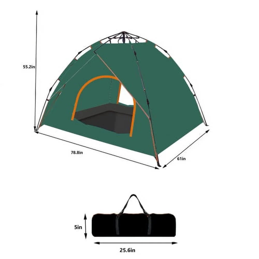 Waterproof Portable Dome Tent for 2/3/4/5 People M39228