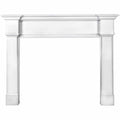 White Fireplace Mantel G20790