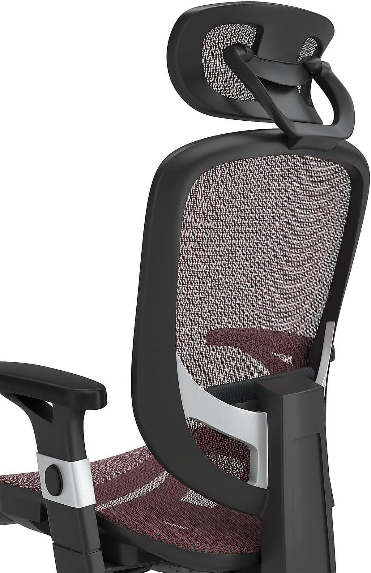 Mesh Computer And Desk Chair, Red Y9704