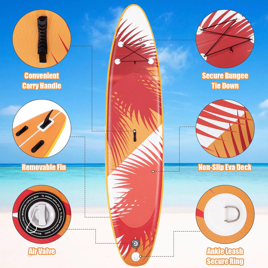 10.5' Inflatable Stand Up Paddle Board M8627