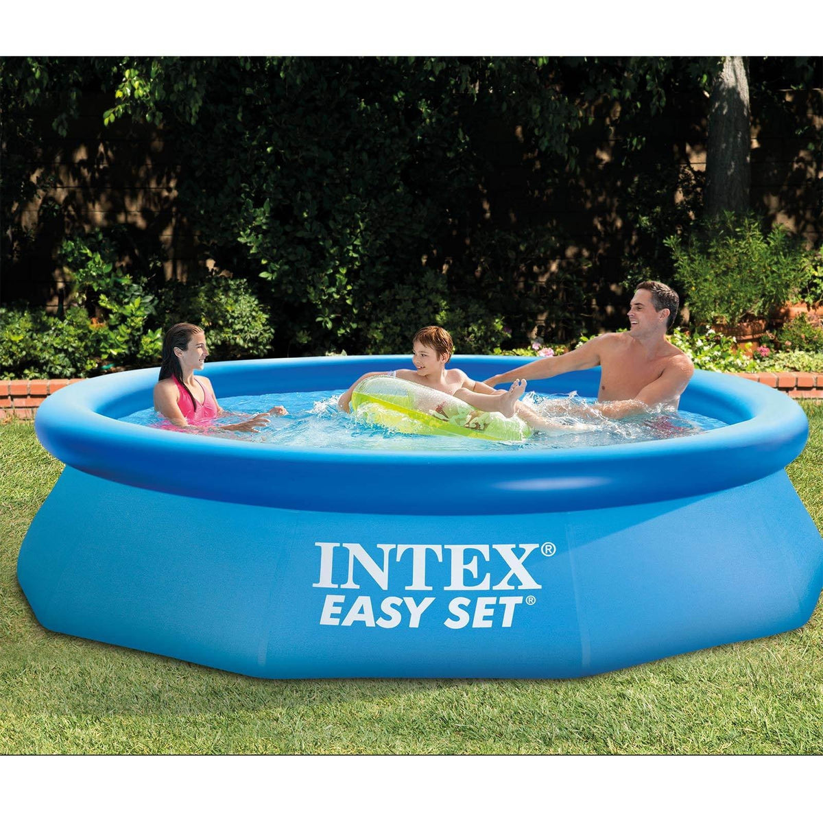 Inflatable Round Swimming Pool & Debris Cover R676