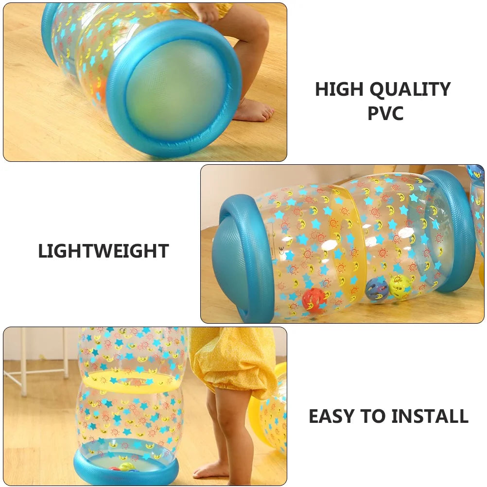 Inflatable Crawling Roller Toy Baby Crawling Practice Toy T332615