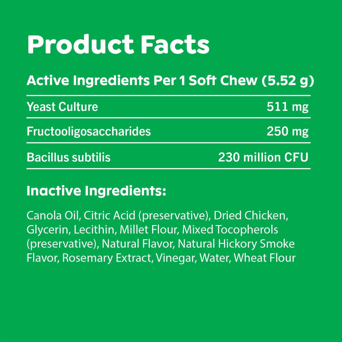 Probiotics for Dogs Chicken Flavor Q321
