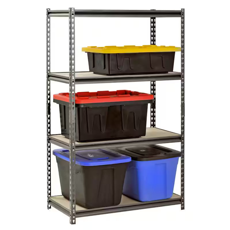 4-Tier Steel Storage Shelving Unit K17318