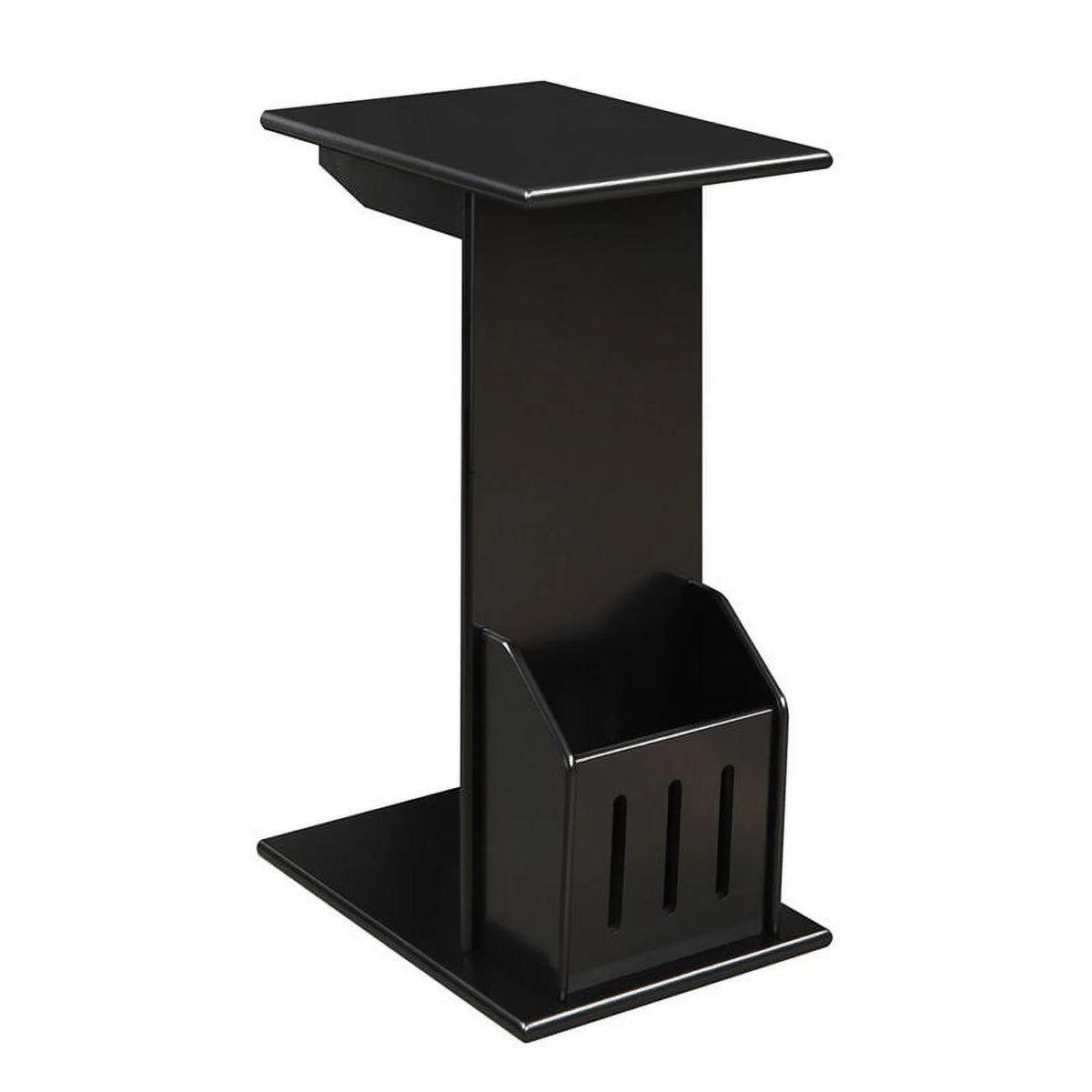 Black Wood End Table Set of 2 S135
