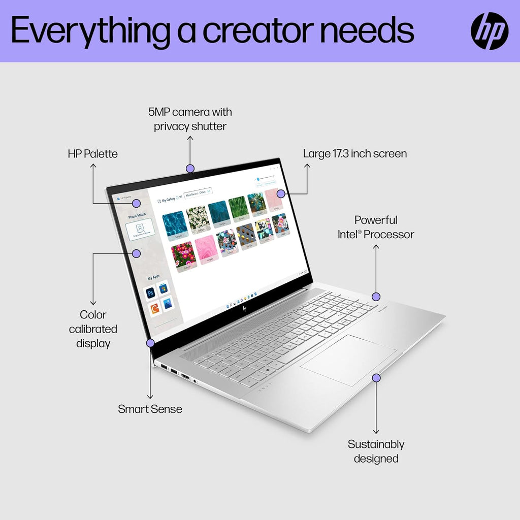 17.3" Full HD Touchscreen Laptop with Intel Core i7-1260P, 16GB RAM, 1TB SSD, Windows 11 Home, Silver U95631