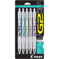 Gel Pens, Fine Point, Assorted Ink, 5 Count A895678