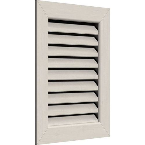 12 inch Vertical Gable Vent, Primed Smooth Western Red Cedar J625