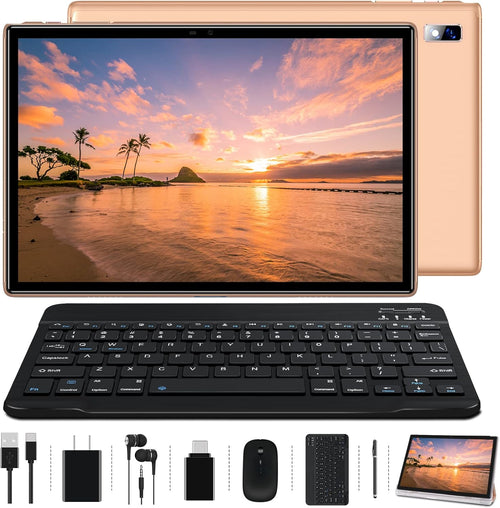 10 inch Android Tablet with Keyboard & Mouse P655318