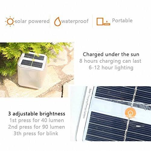 Inflatable Solar LED Camping Lantern E138255