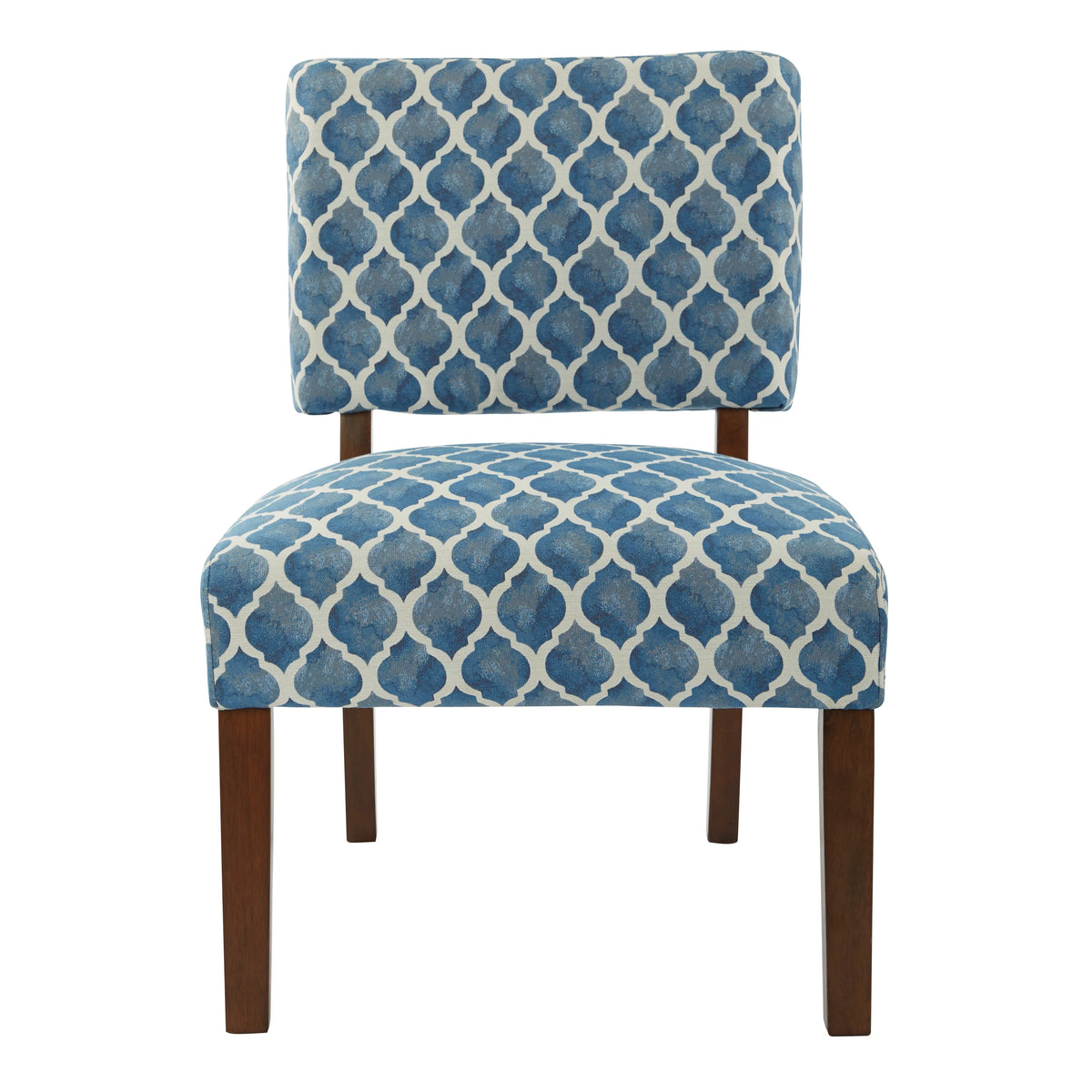 Harbor Blue Fabric Table and Two Chairs V1083