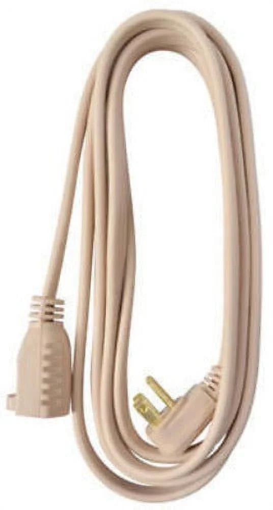9' Foot 14/3 SPT-3 Beige A/C Appliance Extension Cord Y3598