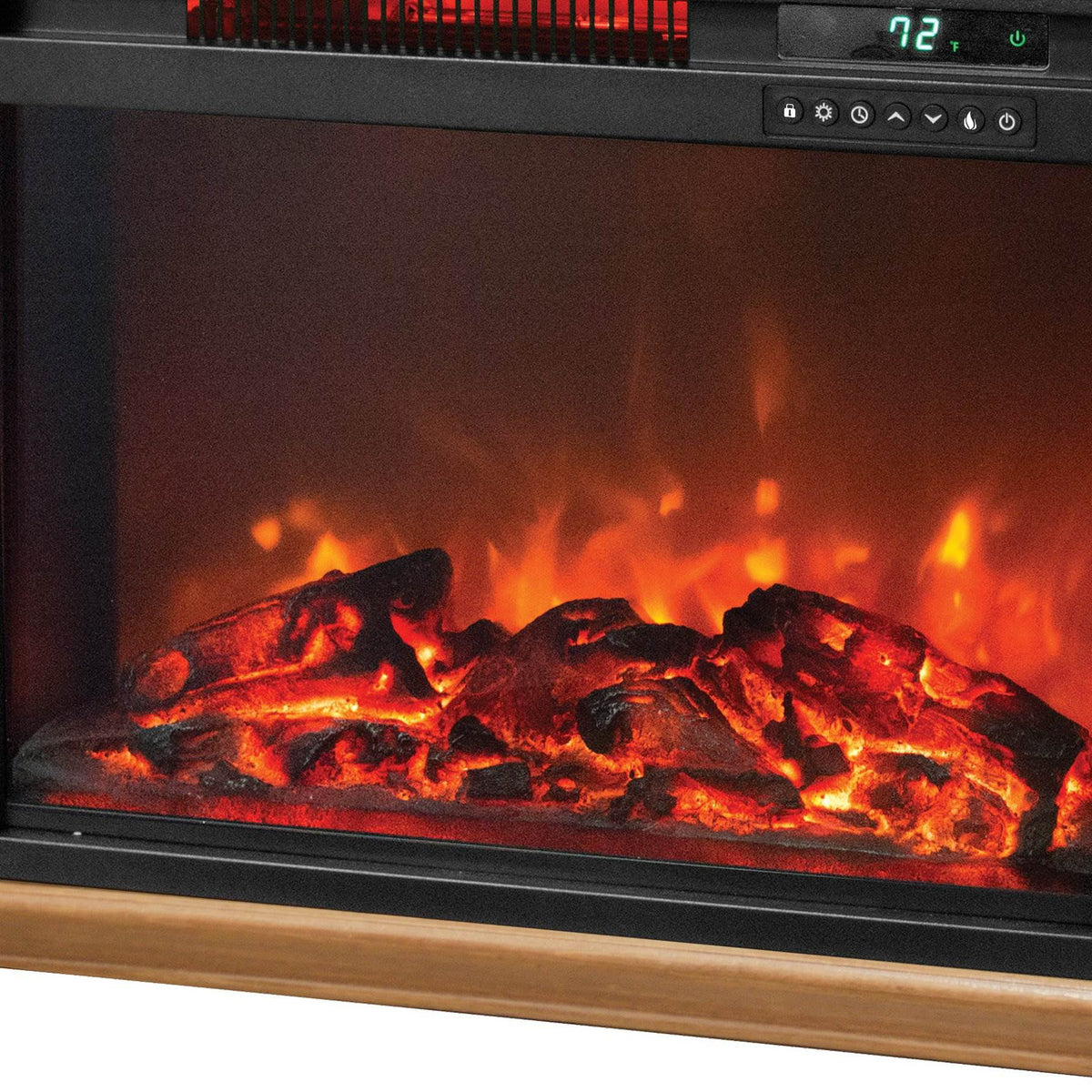 1500W Portable Electric Infrared Quartz Indoor Fireplace F162298