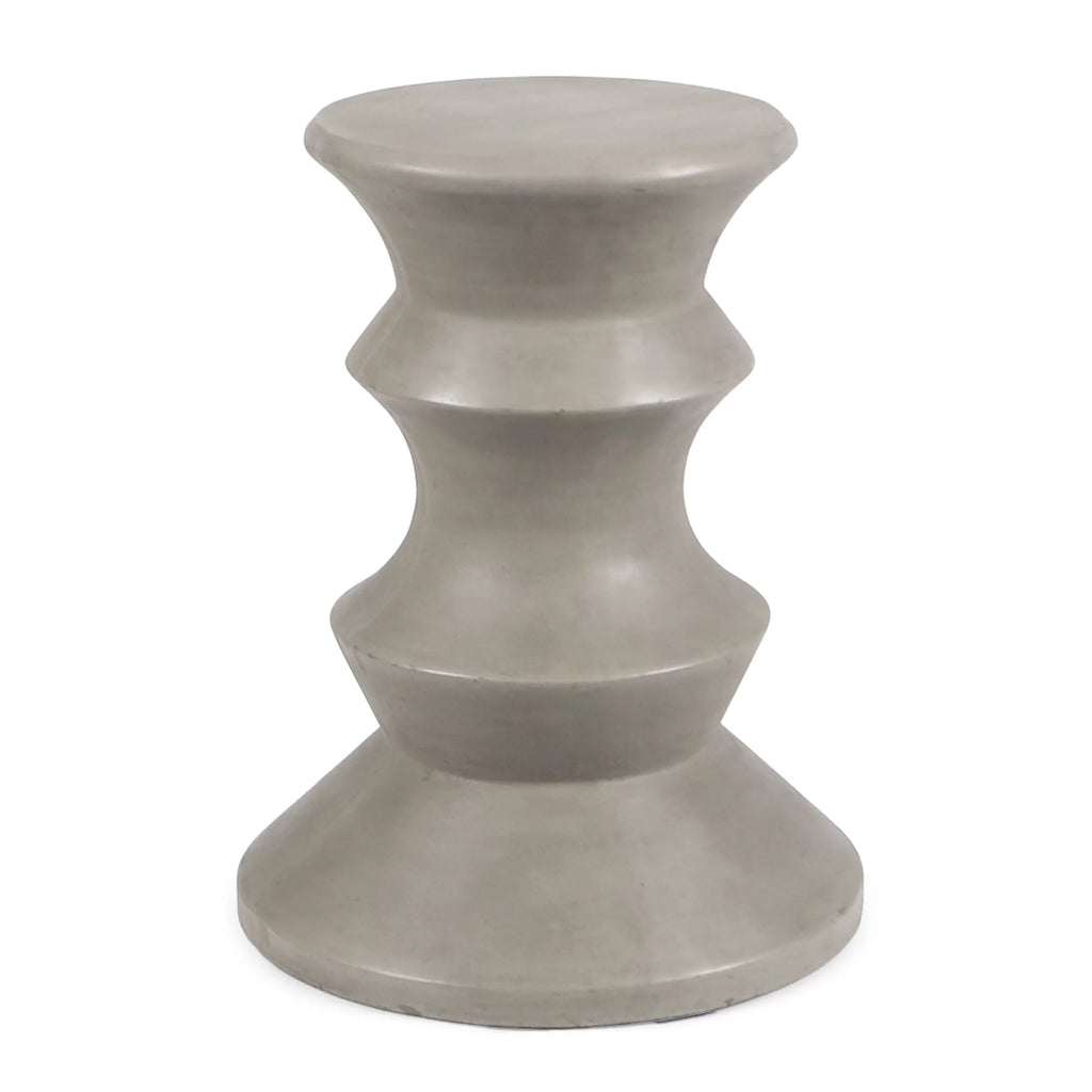 22" Light-Weight Concrete Side Table H59876