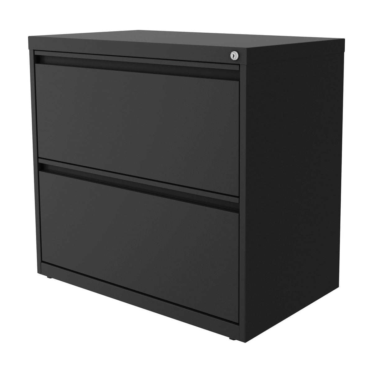 Charcoal 2 Drawer Lateral File Cabinet M1165