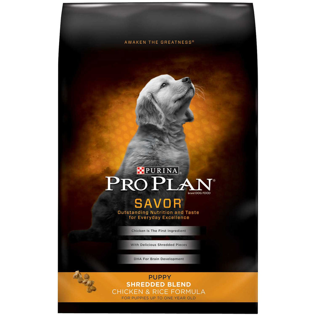 Shredded Chicken & Rice Formula Puppy Dry Dog Food E376