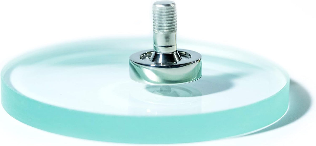 Stainless Steel Spinning Top and Glass Lens Starter Set F9878