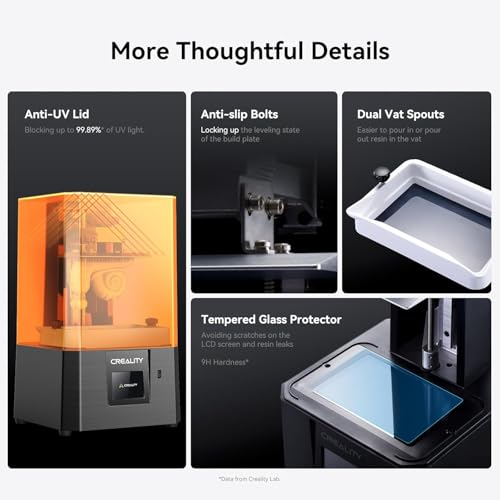 Resin 3D Printer with LCD Monochrome Screen G68566