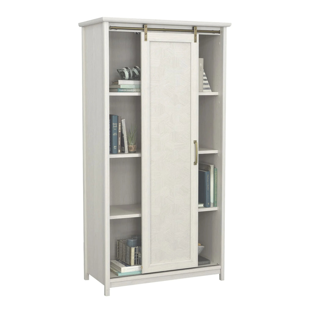 Glacier Oak Engineered Wood Storage Cabinet B9540