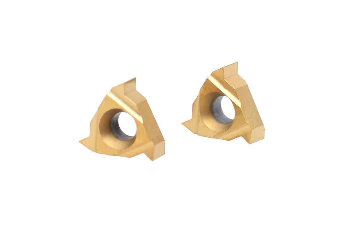 2 Pc of Each Kind of Carbide Inserts, CVD Coated and Tin Coated, Total 10 Pieces G1168