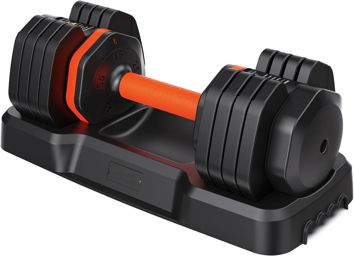 55LB Adjustable Dumbbells Q1414