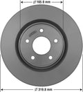 Front Brake Rotor Pack of 2 C69725