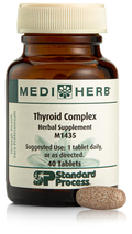 40 Tablets Thyroid Complex F1696