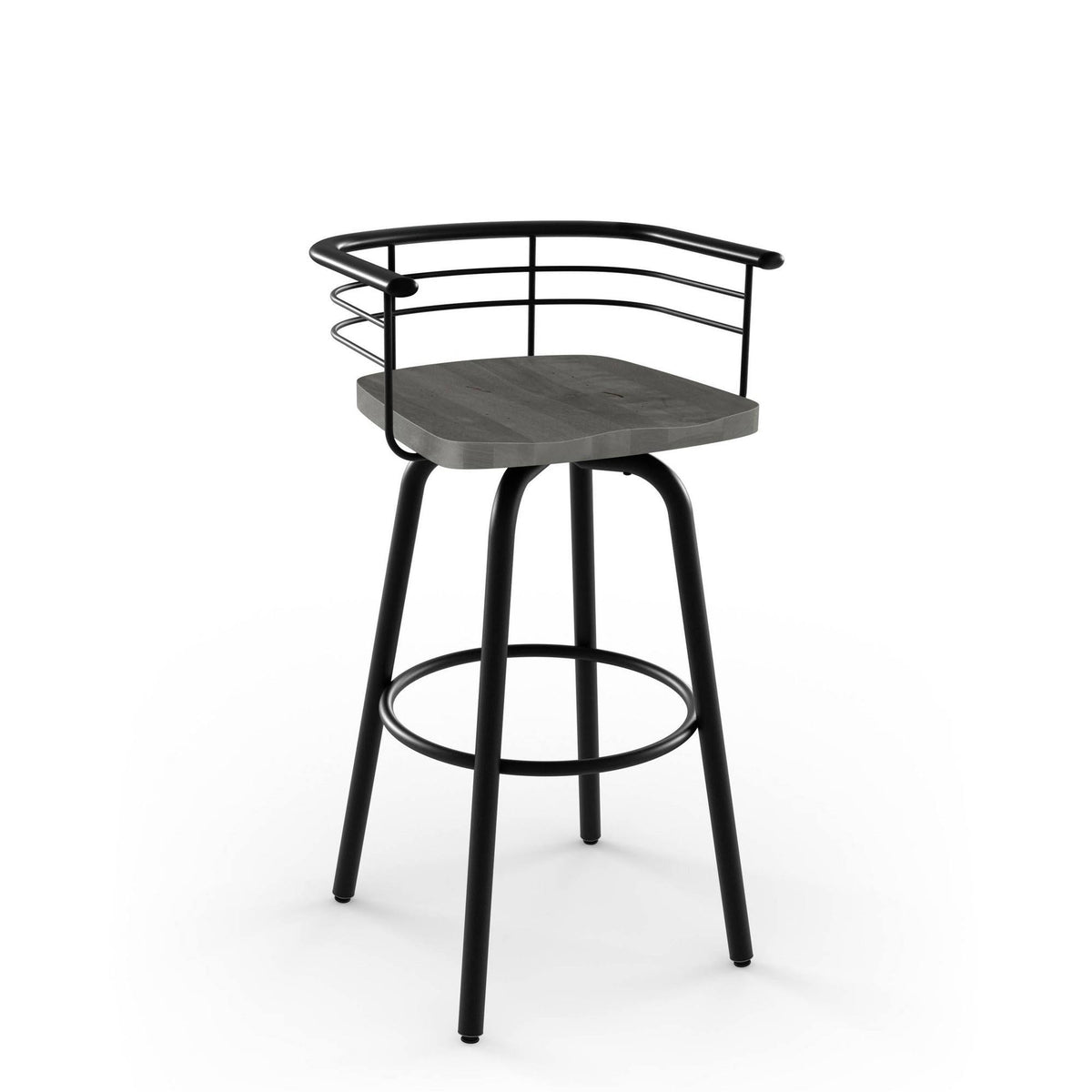 Black Swivel Counter Stool H721737