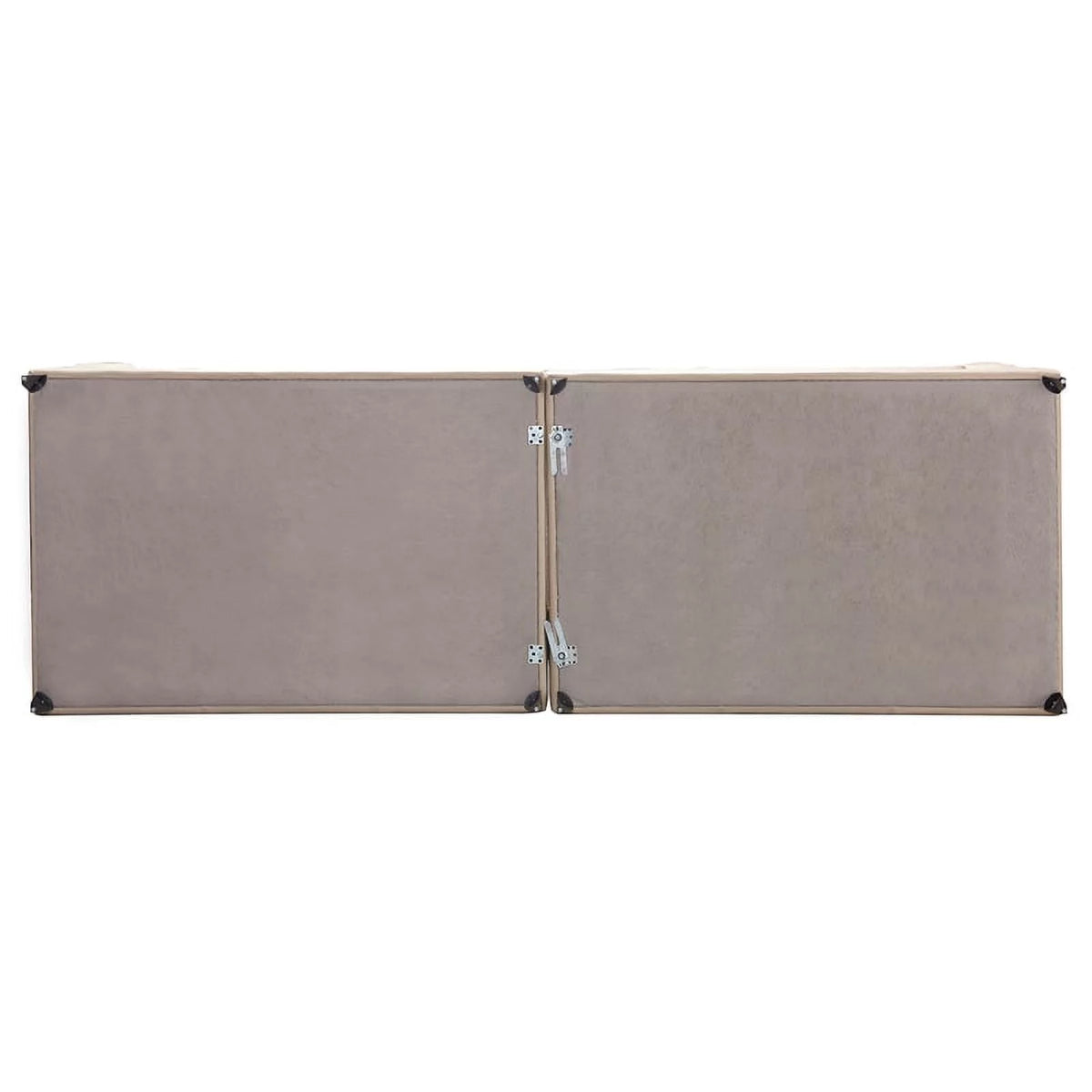 Beige Top Grain Leather 4-Seater Sectional Sofa I5852