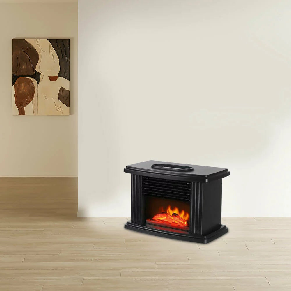 1000W Mini Electric Fireplace Stove Heater V35090
